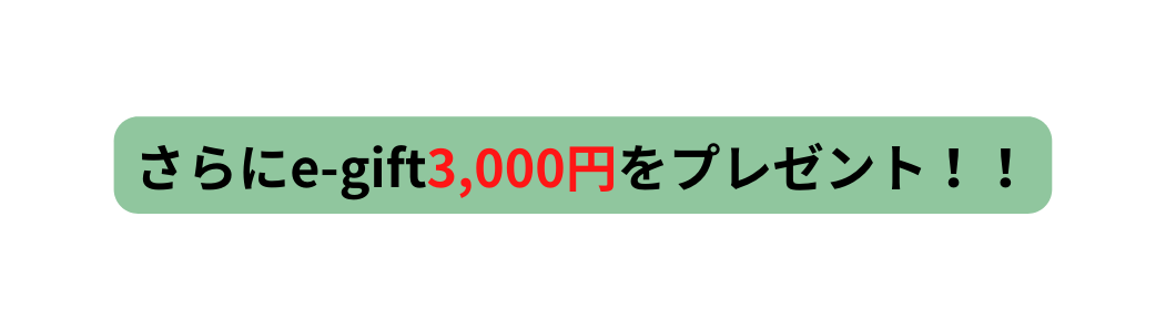さらにe gift3 000円をプレゼント